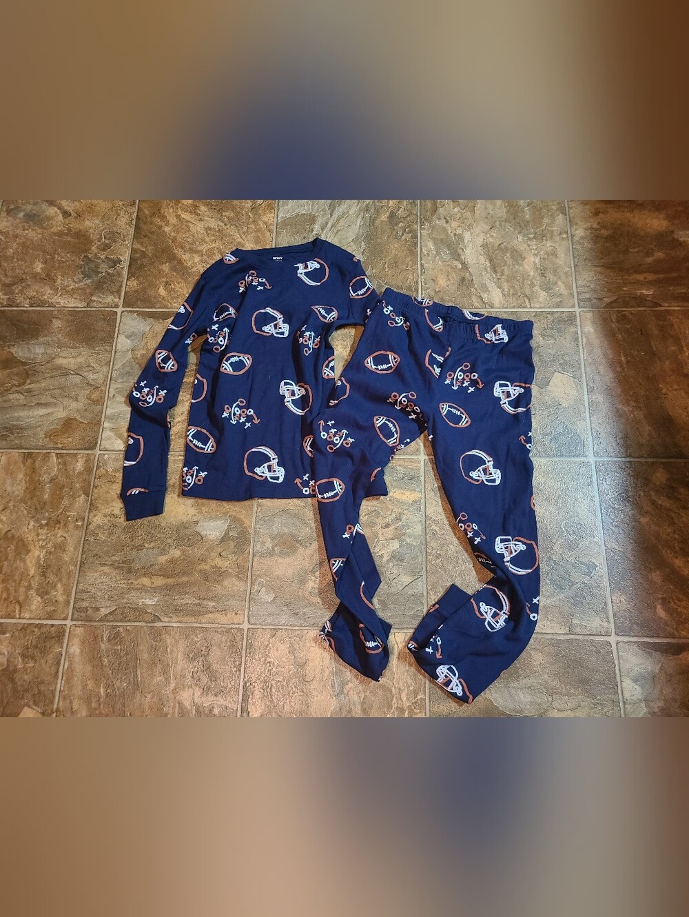 COOL FOOTBALL PAJAMA SET